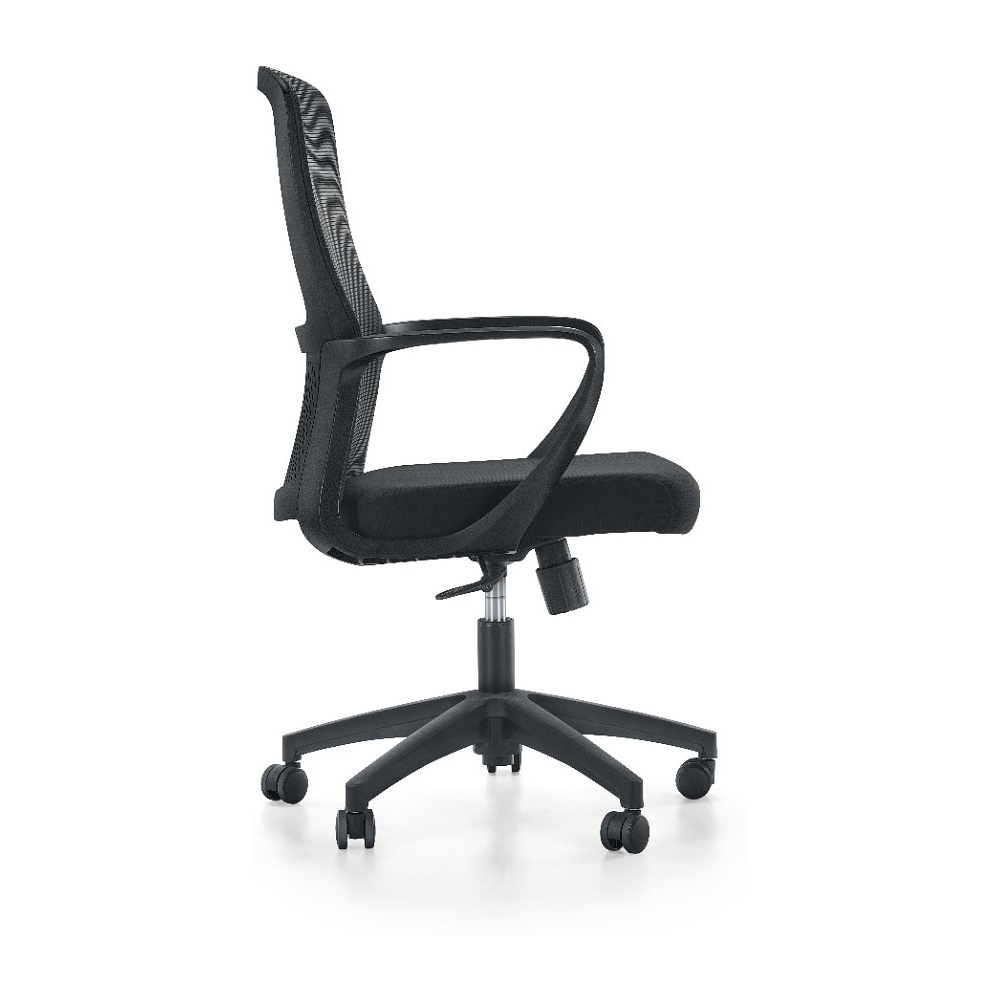 Кресло компьютерное SitZone U-069B, сетка, ткань, черный, 2 шт/упак - 4