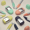 Ластик-точилка Milan "Capsule silv", 1 отверстие, с контейнером - 3
