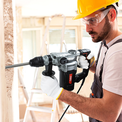 Перфоратор Deli RS EDE-DC26-3E 1100 Вт, 5 Дж, 3 режима, кейс - 6
