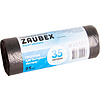Мешки для мусора ПНД "Zaubex", 6 мкм, 35 л, 25 шт/рулон, черный - 2