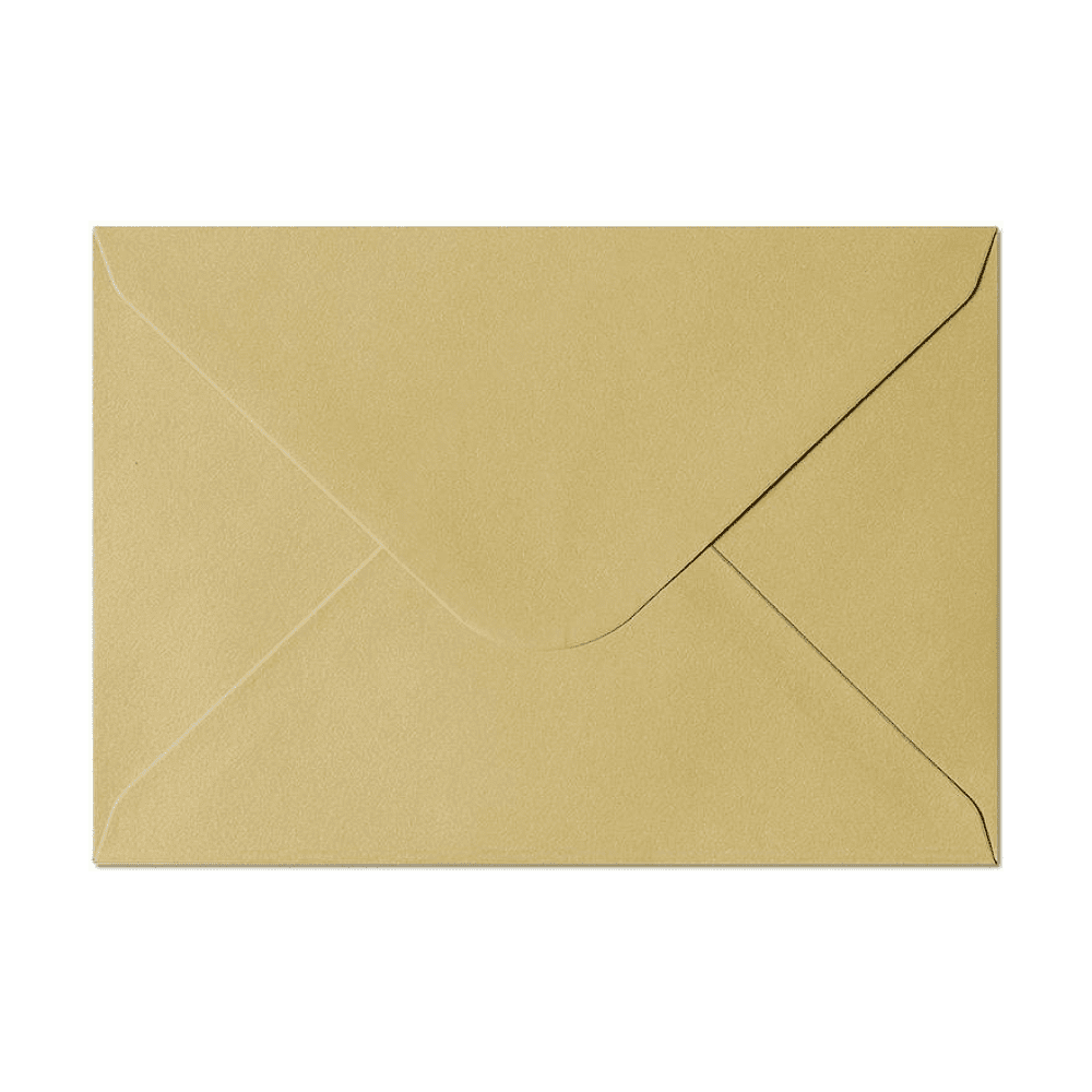 Конверт "Argo", С6, 10 шт, золотой 