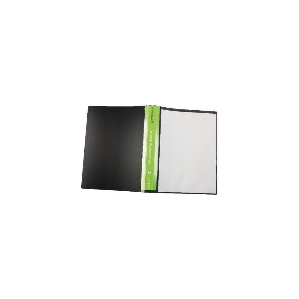 Папка с файлами "Q-Connect", 40 карманов, черный - 2