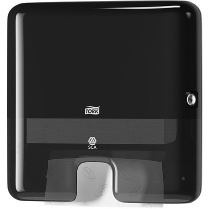 Диспенсер TORK Xpress д/полотенец листовых Multifold, черный, H2 мини - 4
