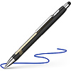 Ручка шариковая автоматическая "Schneider Epsilon Touch", черный, золотой, стерж. синий - 2