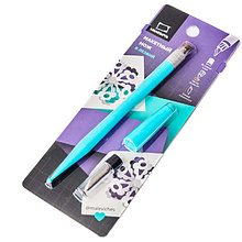 Нож для макетирования "Малевичъ", 8 сменных лезвий, бирюзовый