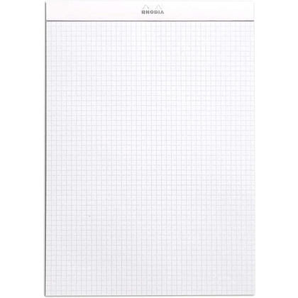 Блокнот "Rhodia",  А4, 80 листов, клетка, белый - 2