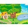 Книга "600 наклеек. Приключения зверят" - 2