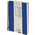 Ежедневник недатированный "Agenda", А5, на спирали, синий