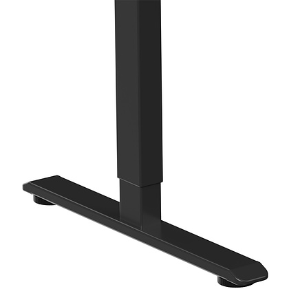 Стол с электроприводом WellDesk Prime 1300x675х18 черный/акация лэйкленд (9191461+9072453) - 8