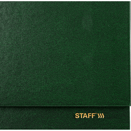 Планинг датированный "Staff" на 2027 год, 300х130 мм, 128 страниц, линейка, зеленый - 3