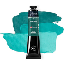 Краски акриловые "Ладога", 720 изумрудная, 46 мл., туба