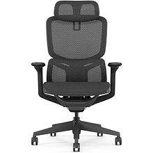 Кресло компьютерное SitZone E-JX-001А, сетка, пластик, черный