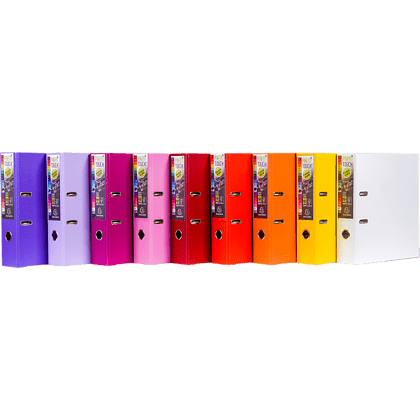 Папка-регистратор "Exacompta", A4, 50 мм, ПВХ, черный - 4