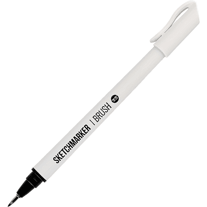 Ручка капиллярная "Sketchmarker brush extra small", черный