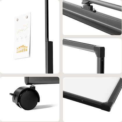 Доска полимерная "50104", 90х60 см, белый - 3