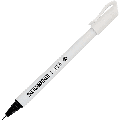 Ручка капиллярная "Sketchmarker", 0.2 мм, лайнер, черный