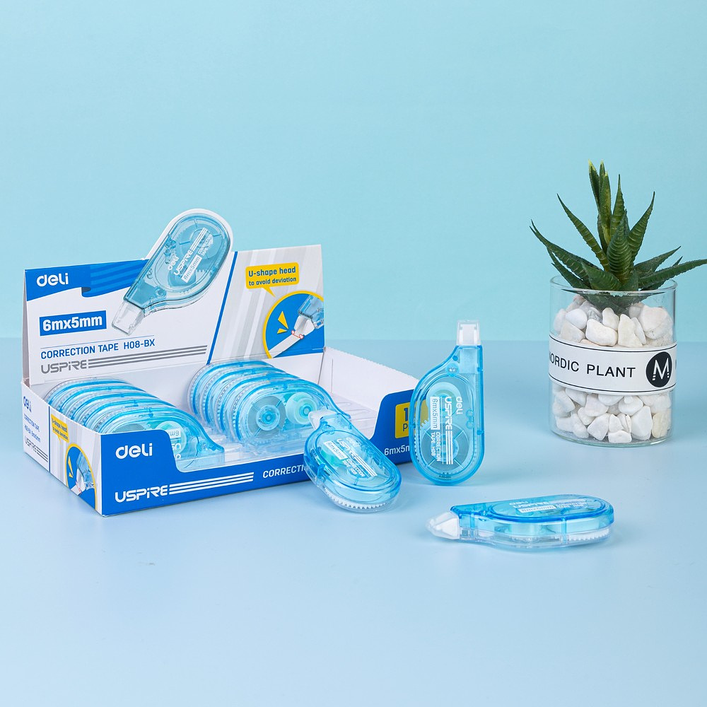 Корректор роллер "Uspire", 6х5 м/мм, голубой - 6