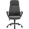 Кресло компьютерное EVERPROF Smart, ткань, серый, металл, корпус черный - 2