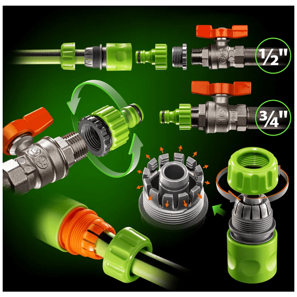 Комплект поливочный Amigo Grande 79234, 1/2", 6 функций - 6