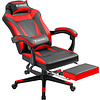 Кресло игровое Defender "Cruiser", искусственная кожа, пластик, черный, красный - 3