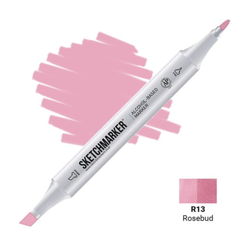 Маркер художественный "Sketchmarker", двухсторонний, R13 бутон розы