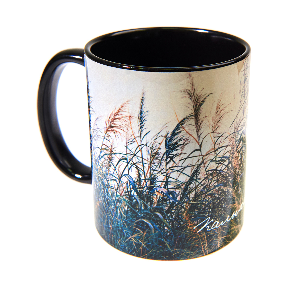 Кружка "Калыханка", Валерий Шкарубо, керамика, 330 мл, белый, черный  - 6