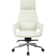 Кресло для руководителя "Бюрократ DAO-2" с подголовником, белый