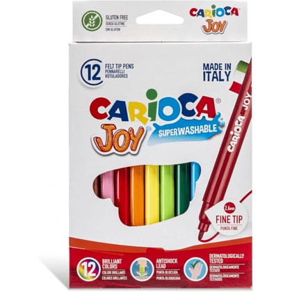 Фломастеры "Carioca Joy", 12 шт
