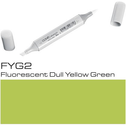 Маркер перманентный "Copic Sketch", FYG-2 флуоресцентный тусклый желто-зеленый