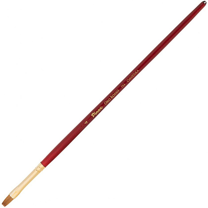 Кисть для рисования "Pinax ORO ROSSO", синтетика, плоская, №4
