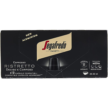 Капсулы "Segafredo" Ristretto для кофемашин Nespresso, 10 порций - 2