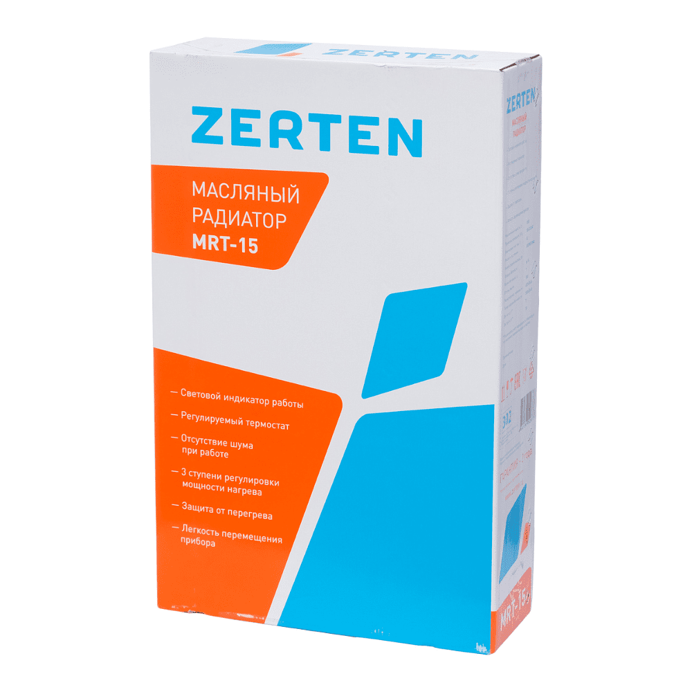 Электрообогреватель масляный Zerten MRT-15 - 6