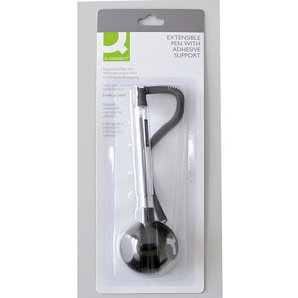 Ручка шариковая на подставке "Q-CONNECT", 0.7 мм, синий - 2