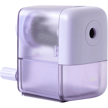 Точилка на 1 отверстие "Deli EH2", механическая, фиолетовый