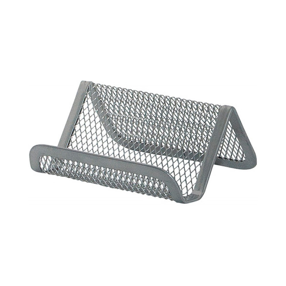 Подставка для визиток "Q-Connect", серебристый 