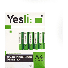 Самоклеящиеся этикетки Yesli:, 105х37