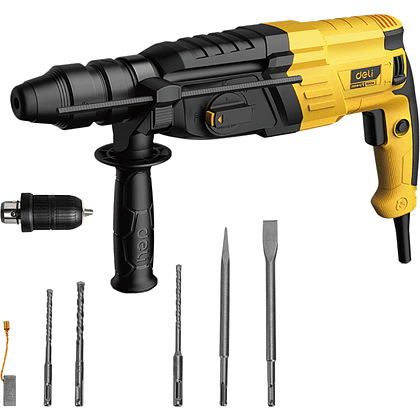 Перфоратор Deli YS EDL-DC26-E2 800 Вт, 3 Дж, 3 режима, кейс