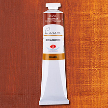 Краски масляные "Сонет", 406 сиена жженая, 46 мл., туба