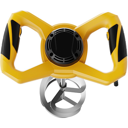 Миксер строительный Deli YS EDC176, 1400 Вт, 1 венчик, желтый - 4