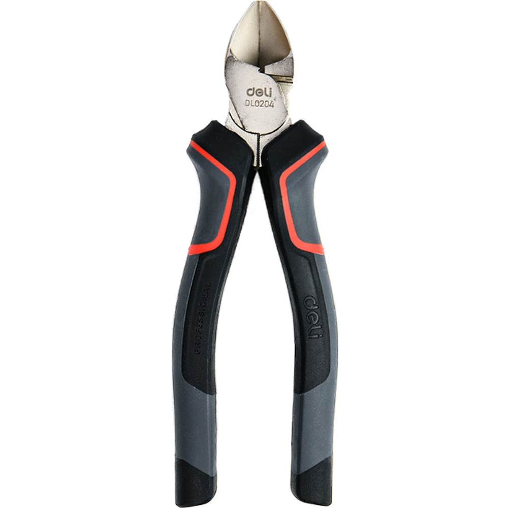 Бокорезы "Deli" 160 мм, усиленные, черный