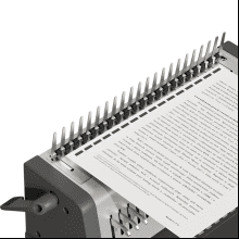 Перфобиндер Deli Plastic Binder "T314"