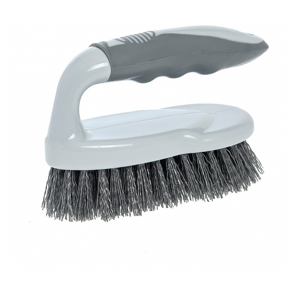 Щетка универсальная утюжок HQ Profiline, 15 см, жесткая, серый