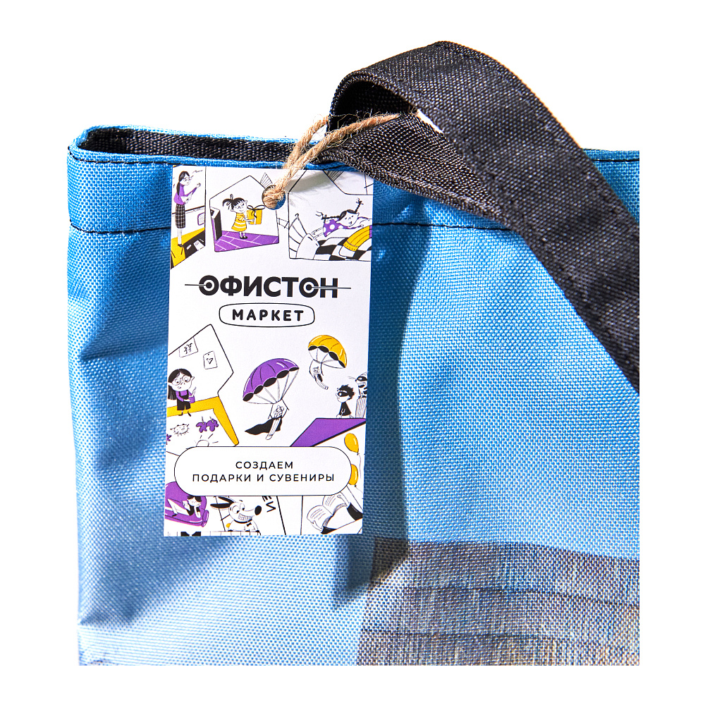 Сумка для покупок "Дом", Валерий Шкарубо, разноцветный - 6