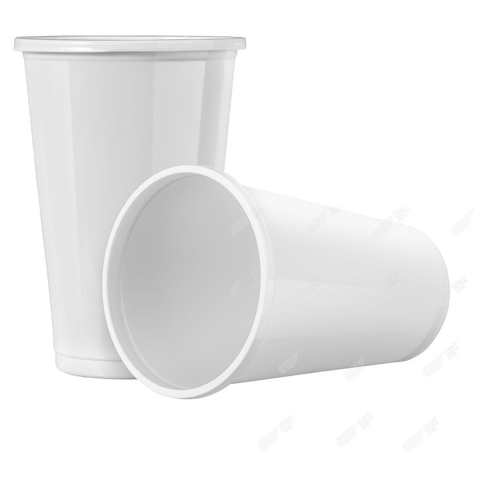 Пластиковый стакан одноразовый 300 мл, 100 шт./упак. - 2