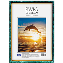 Фоторамка "OfficeSpace № 5", 21x30 см, малахитовый
