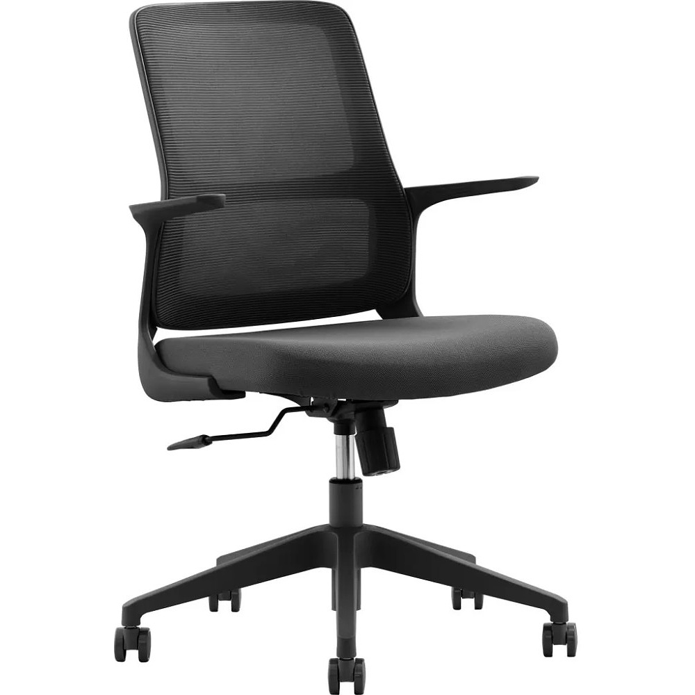 Кресло для персонала EVERPROF Elf, сетка, черный