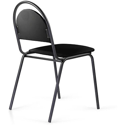 Стул для посетителей Фест UTFC Стандарт BL, Z11, кожзам, металл, черный - 3