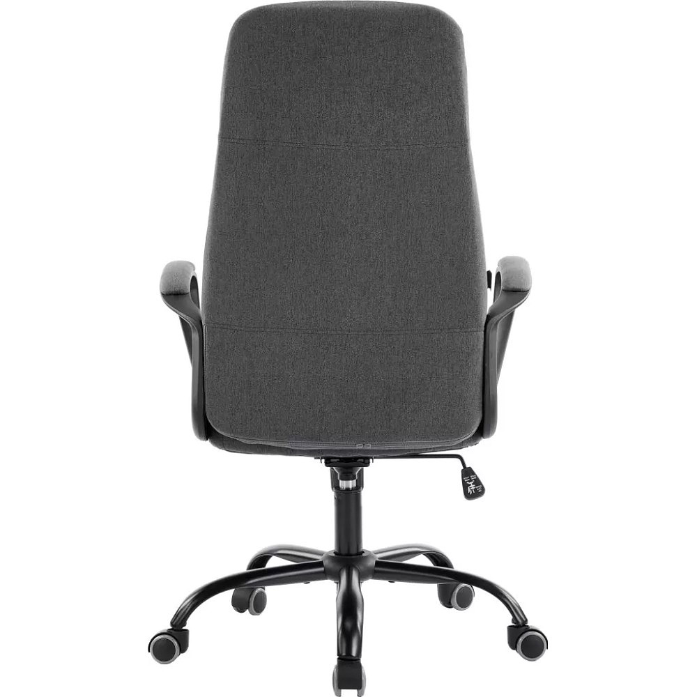 Кресло компьютерное EVERPROF Smart, ткань, серый, металл, корпус черный - 5