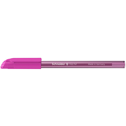 Ручка шариковая "Schneider Vizz M", розовый, стерж. розовый - 3