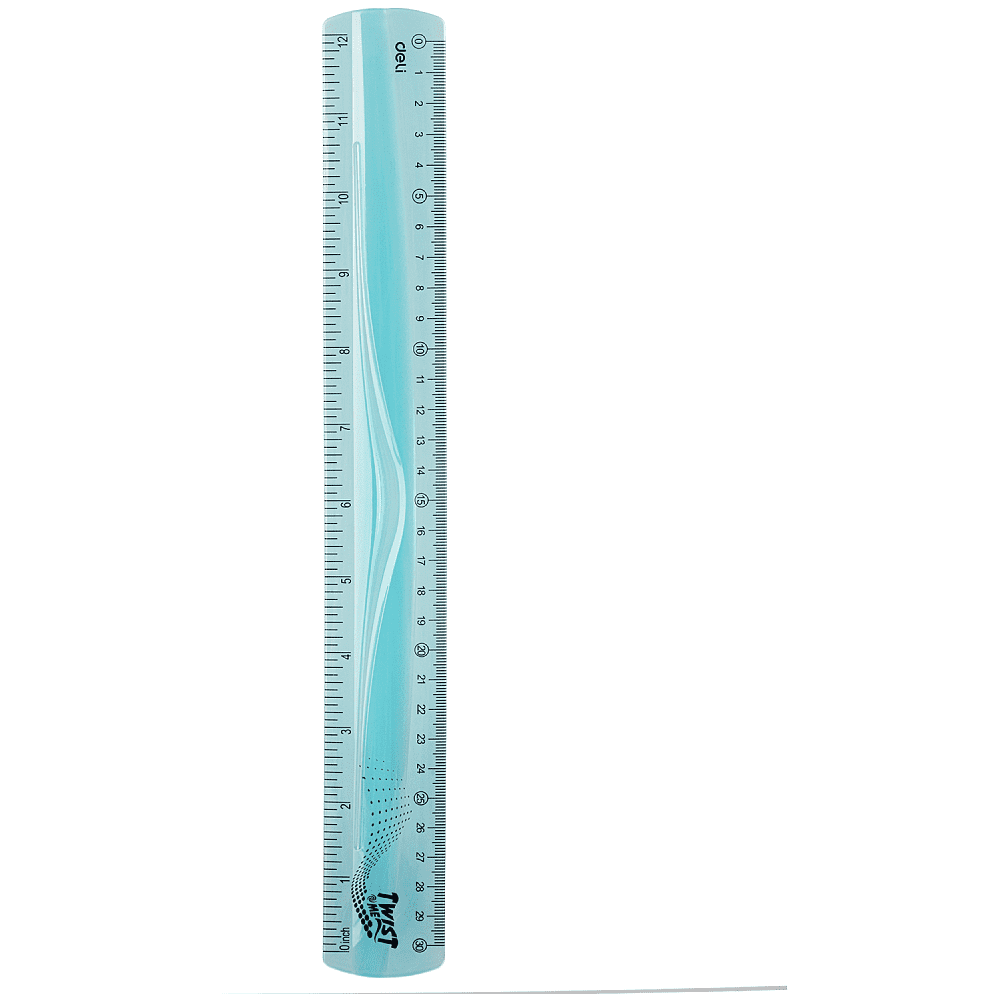 Линейка "Twist", 30 см, ассорти - 2